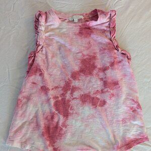 Anthropologie - women's tie dye tank top